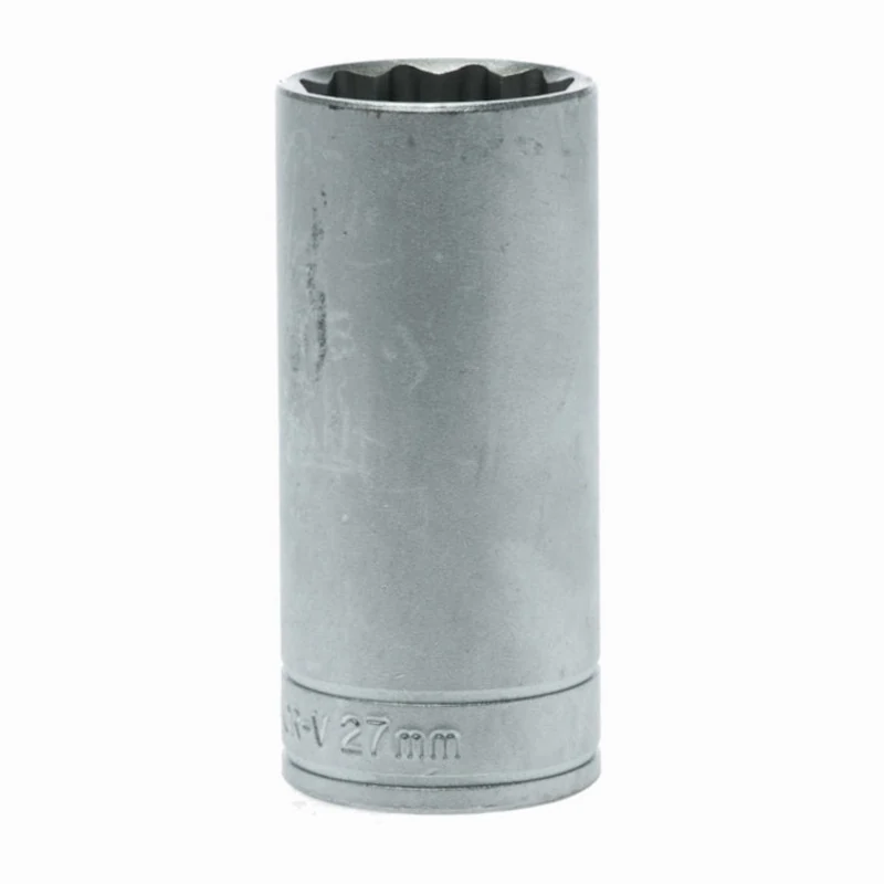 Teng Socket 1/2" Drive Deep 27mm - 12pt